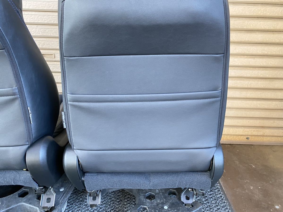 管k231019-0263 VM レヴォーグ 純正 フロント シート 左右 セット 運転席 助手席 内装 座席 椅子 VMG (検 VM4 (120k×2)_画像9
