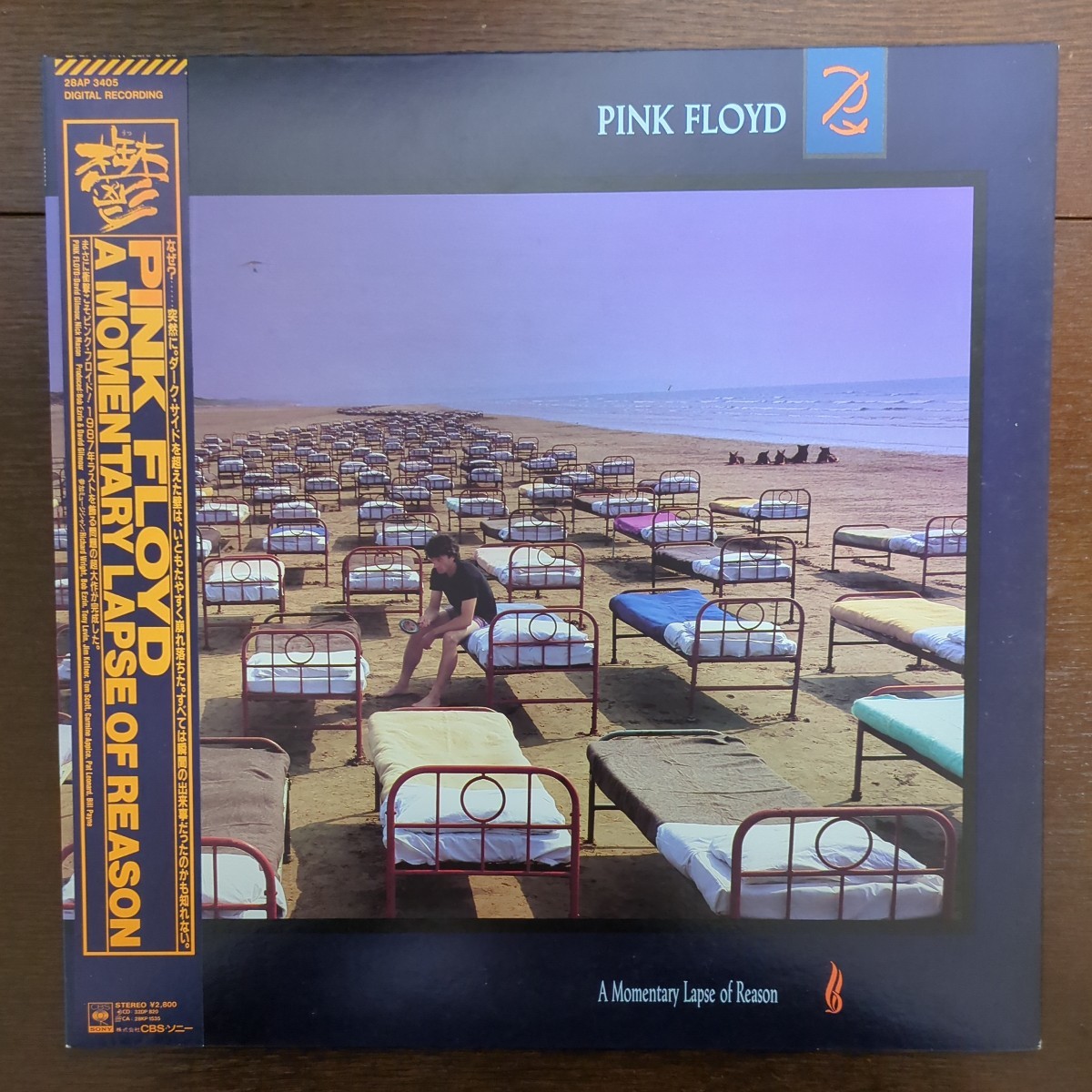 pink floyd a momentary lapse of reason ピンク・フロイド 鬱 analog record レコード LP アナログ vinyl_画像1