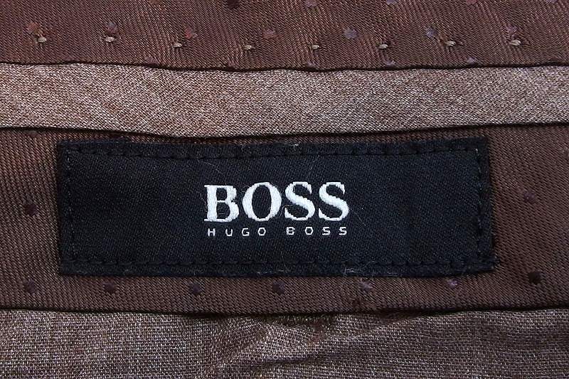 ヒューゴボス HUGO BOSS テーパードパンツ コットンツイル メンズ ・48 ブラウン kz4622208336_画像5