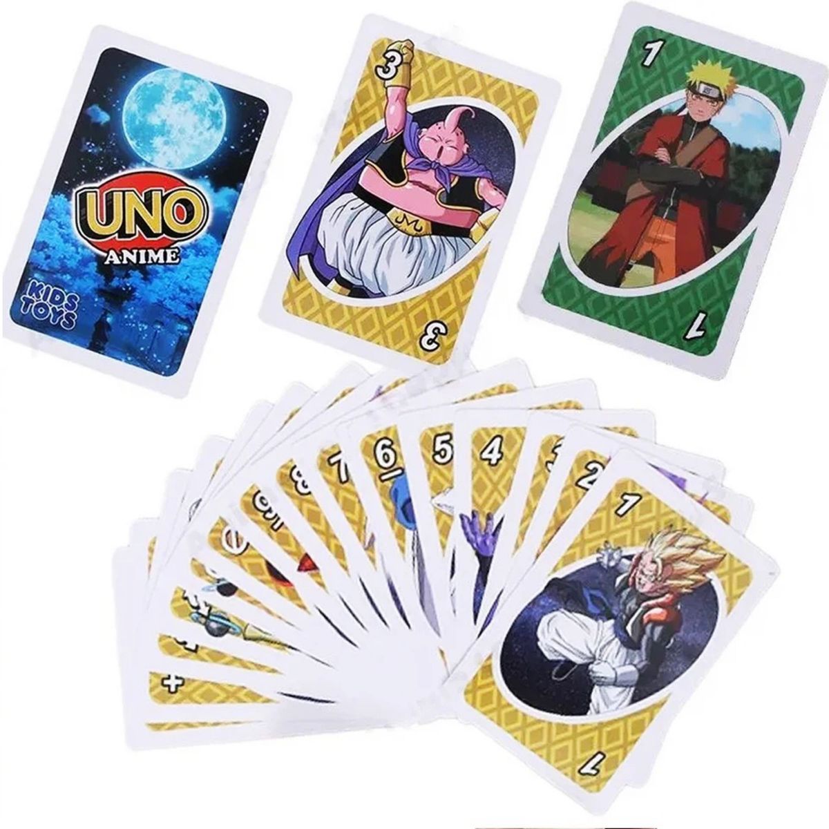 Dragon Ball × One Piece × NARUTO 無敵の3×3フィギュア 10個