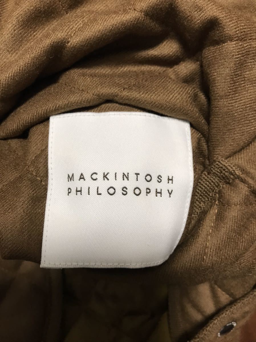 ★極美品 MACKINTOSH PHILOSOPHY マッキントッシュフィロソフィー★Thermore リバーシブル キルティングジャケット★40 _画像5