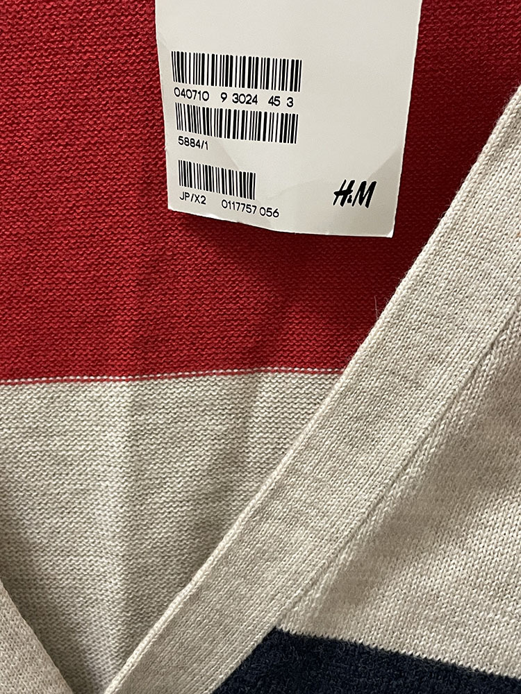 【未使用タグ付き】H&M カーディガン 匿名配送可能 サイズM _画像4