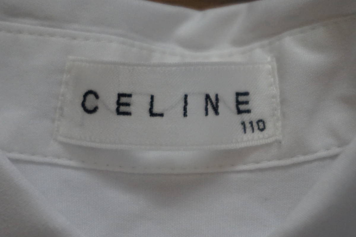 ◇　CELINE　セリーヌ　◇　長袖シャツ　◇　size 110 _画像2