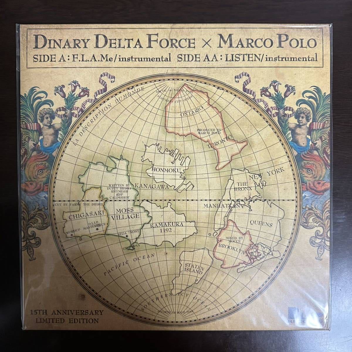 【新品未開封】 DINARY DELTA FORCE x MARCO POLO / F.L.A.Me - LISTEN_画像1