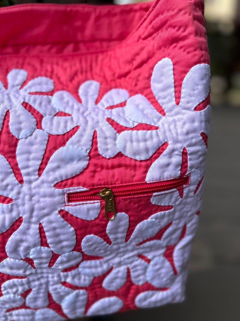 [ Ray lani new commodity ] Hawaiian quilt Bambi bag illusion. popular commodity hot pink 