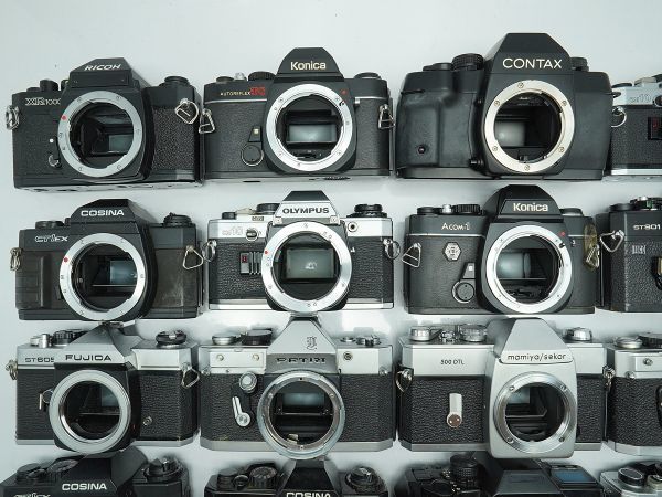 ★MF一眼など★MAMIYA/PETRI/CONTAX/OLYMPUS/COSINA/FUJICA/RICOH/ 等 計:25点まとめ【ジャンク品】28891_画像2