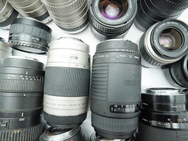 ★ミノルタ 純正AFレンズなど★AF POWER ZOOM/AF ZOOM/Kenko/TAMRON/SIGMA/ 等 計:30点まとめ【ジャンク品】28885_画像5