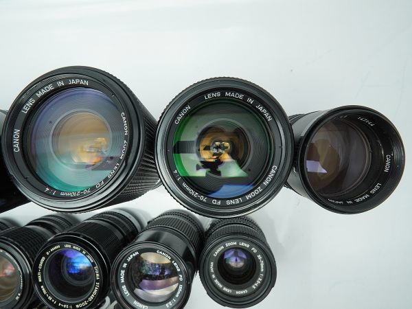 ★キヤノン 純正MFレンズなど★LENS FD/FL/AC/SIGMA/Tokina/Kenko/COSINA/ 等 計:30点まとめ【ジャンク品】29002_画像8