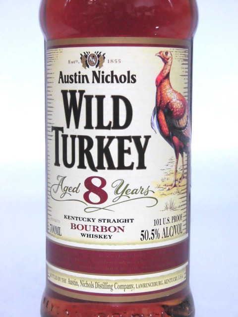 【L2】 旧ボトル ワイルドターキー8年 正規品【WILD TURKEY 8Years Old】_画像3