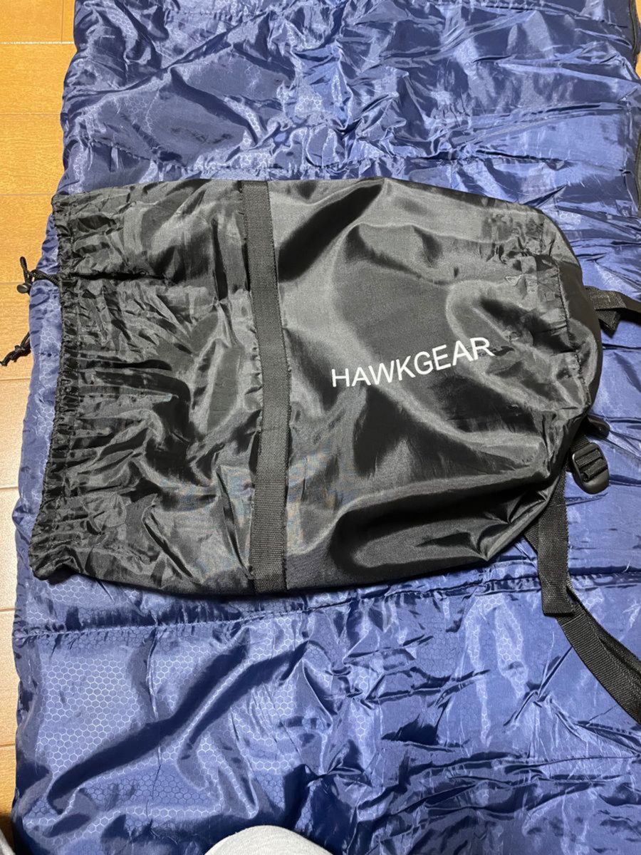HAWK GEAR(ホークギア) 寝袋 シュラフ マミー型 キャンプ アウトドア -15度耐寒 