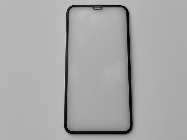 iPhone 11 6.1インチ iPhone XR 枠黒色 全面保護 3D曲面カバー 強化ガラス 液晶保護フィルム 2.5D K545_画像2