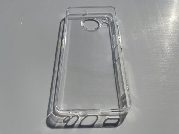 AQUOS sense8 SH-54D SHG11 耐衝撃 上質 TPU ソフト 透明 クリア ケース A229_画像2