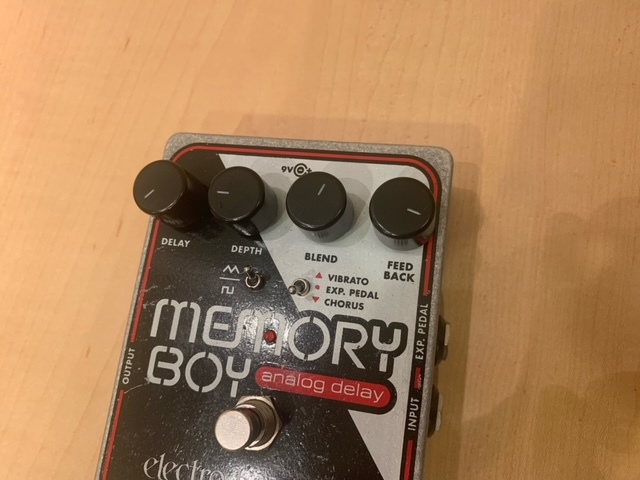 1円～! electro-harmonix エレクトロハーモニクス MEMORY BOY メモリーボーイ analog delay エフェクター キズスレ有 動作 未確認 現状品 _画像2