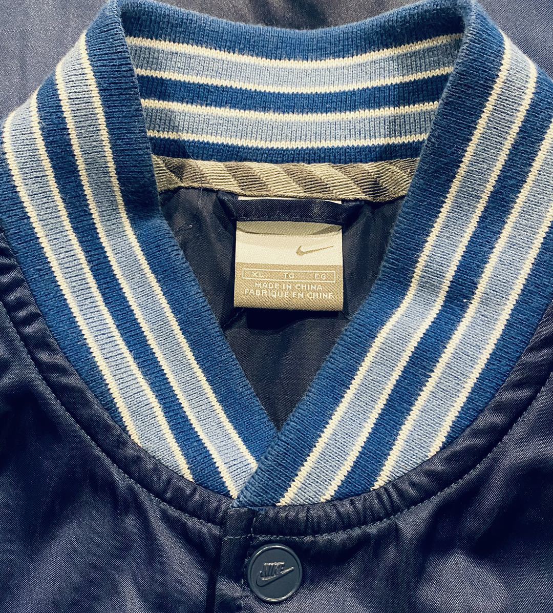 入手困難】NIKE スタジャン L ネイビー 大きいサイズ VINTAGE 入手困難】NIKE スタジャン L ネイビー 大きいサイズ VINTAGE