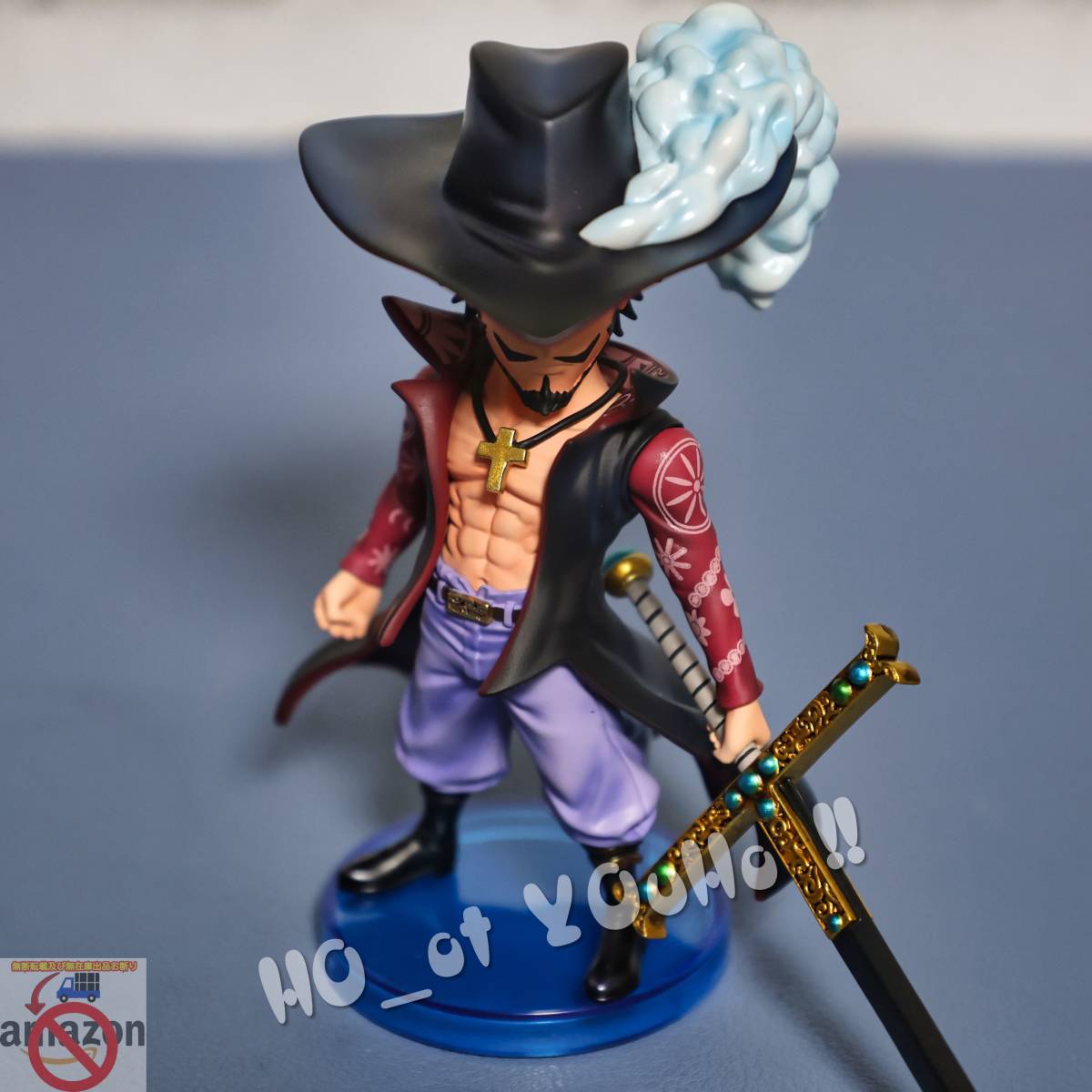 国内即日発送 ONEPIECE ワンピース フィギュア 王下七武海 鷹の目 ミホーク A+ スタジオ GK完成品 POP P.O.P