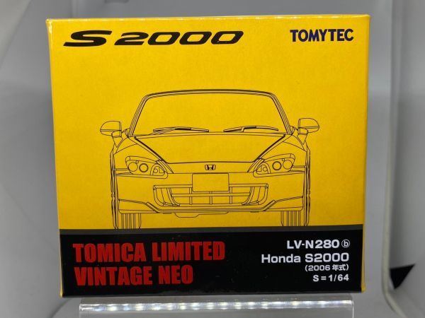 トミカ リミテッド ヴィンテージ ネオ NEO LV-N280 b HONDA S2000 ホンダ 2006年式 黄_画像1