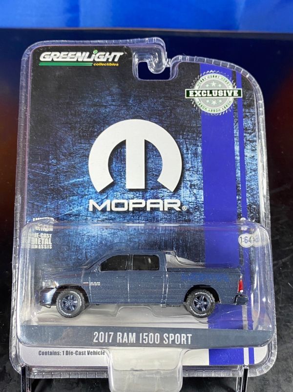 GREENLIGHT グリーンライト 1/64 MOPAR 2017 RAM 1500 SPRT DODGE ダッジ ラム スポーツ モパー 開封品_画像2