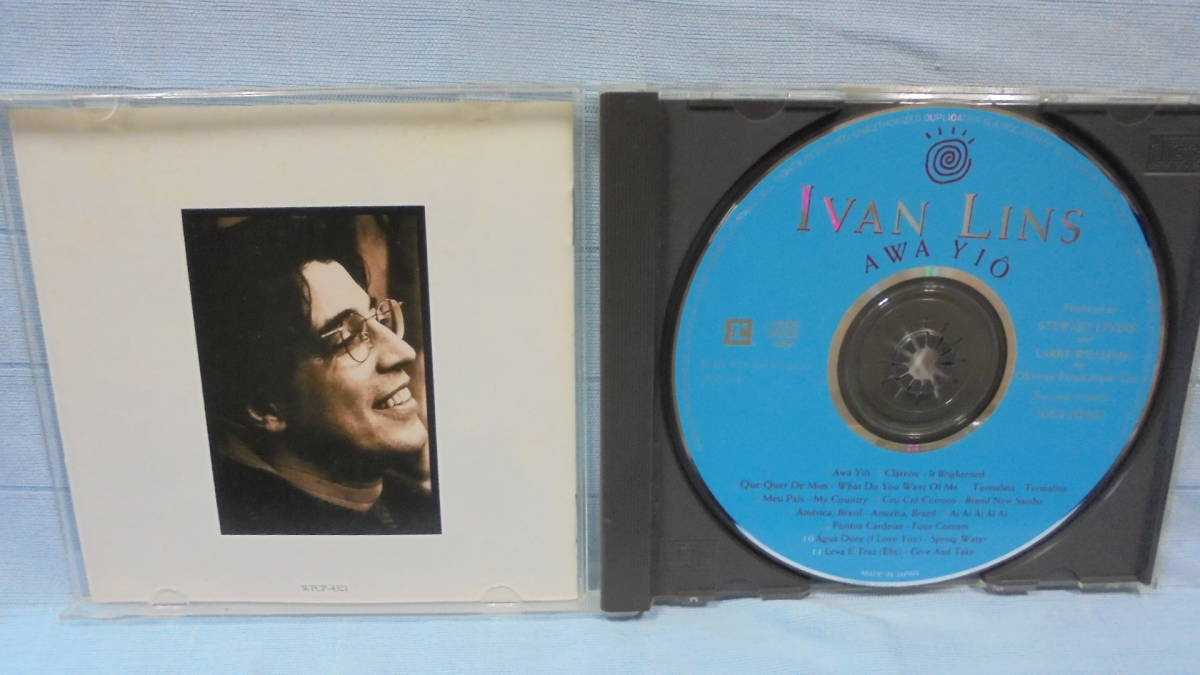 【CD】イヴァン・リンス / 1991年の傑作アルバム / Ivan Lins : Awa Yio / 国内盤 / 同梱可能_画像5