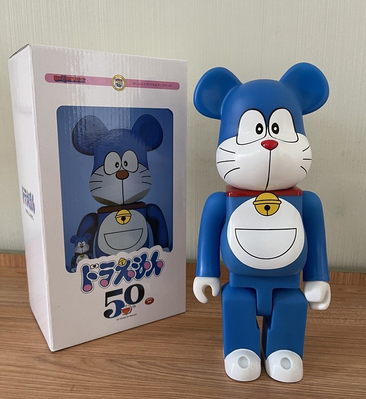 ★BE@RBRICK☆400％ ドラえもん 50周年記念 コレクション モデルおもちゃ ギフト ファッション メディコム【新品】11_画像1