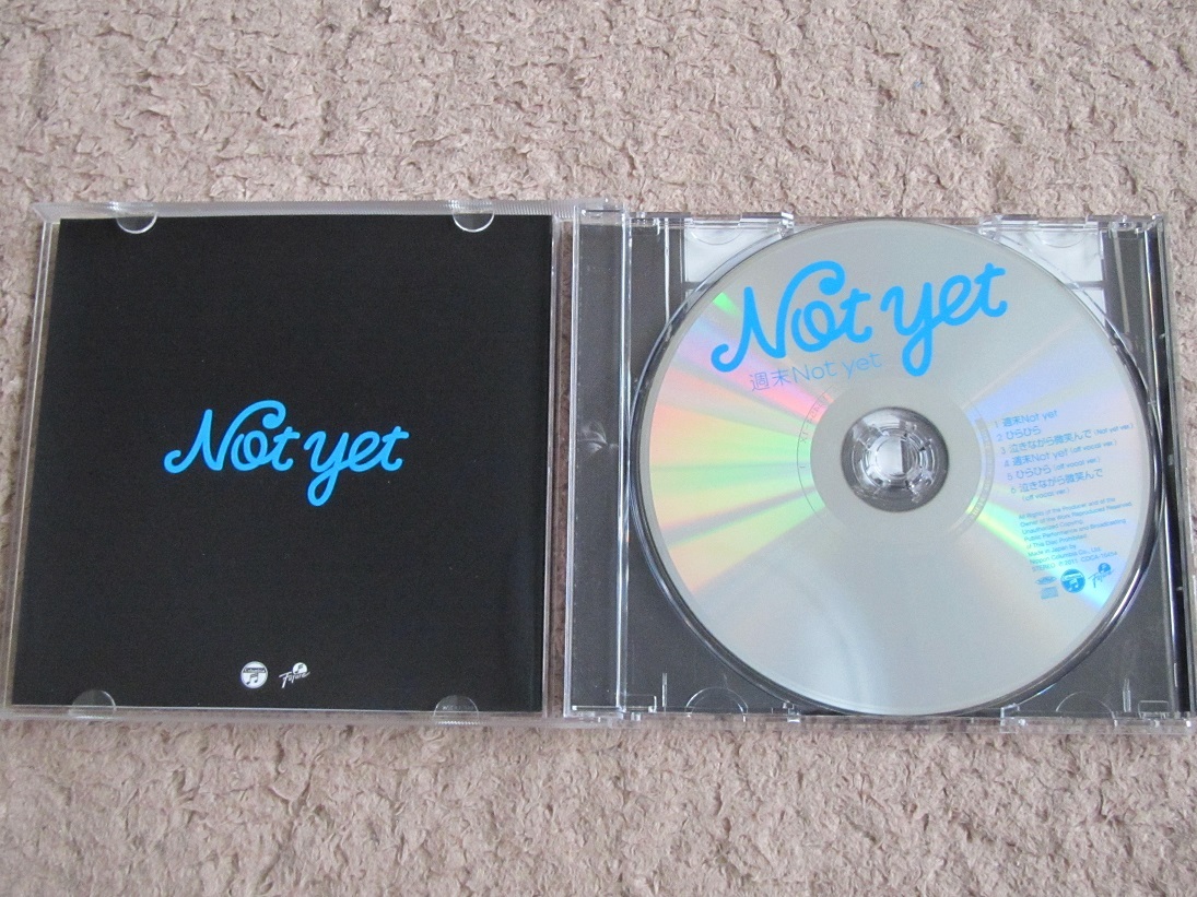 Not yet★週末Not yet☆Type-C★CD★中古★送198_画像2