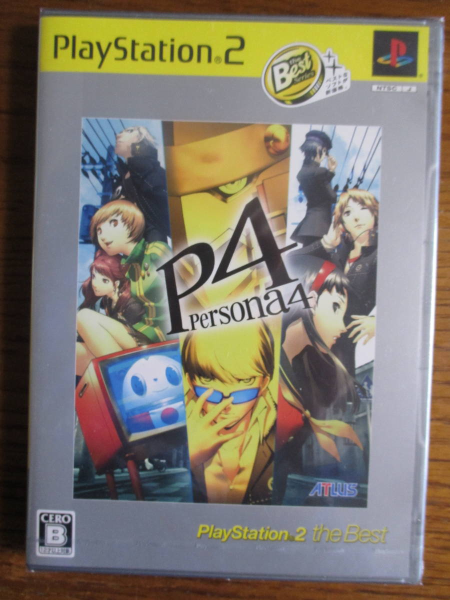 新品未開封 PS2「ペルソナ4」_画像1