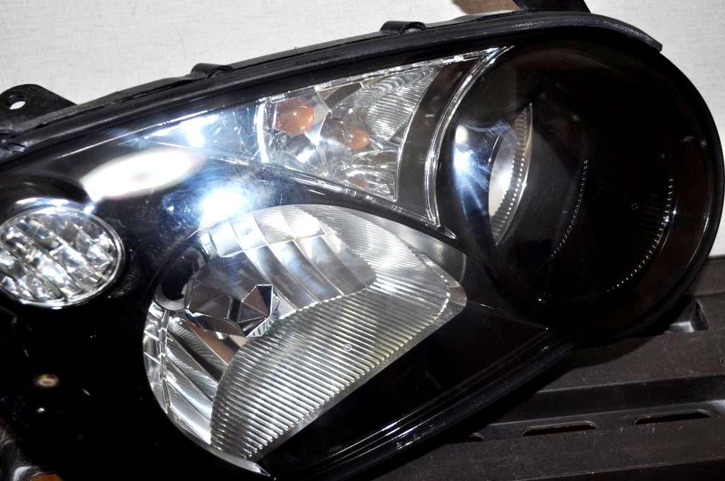 SUBARU GD GG GB GBA GDB GGA GGB WRX STI インプレッサ 涙目 HID ヘッドライト 左右 セット インナー 艶 ブラック加工 ICHIKOH 1718 HI _画像5