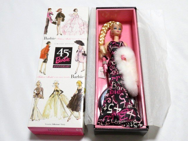 ◇未使用 45th Anniversary Barbie ブロンド ファッションモデル
