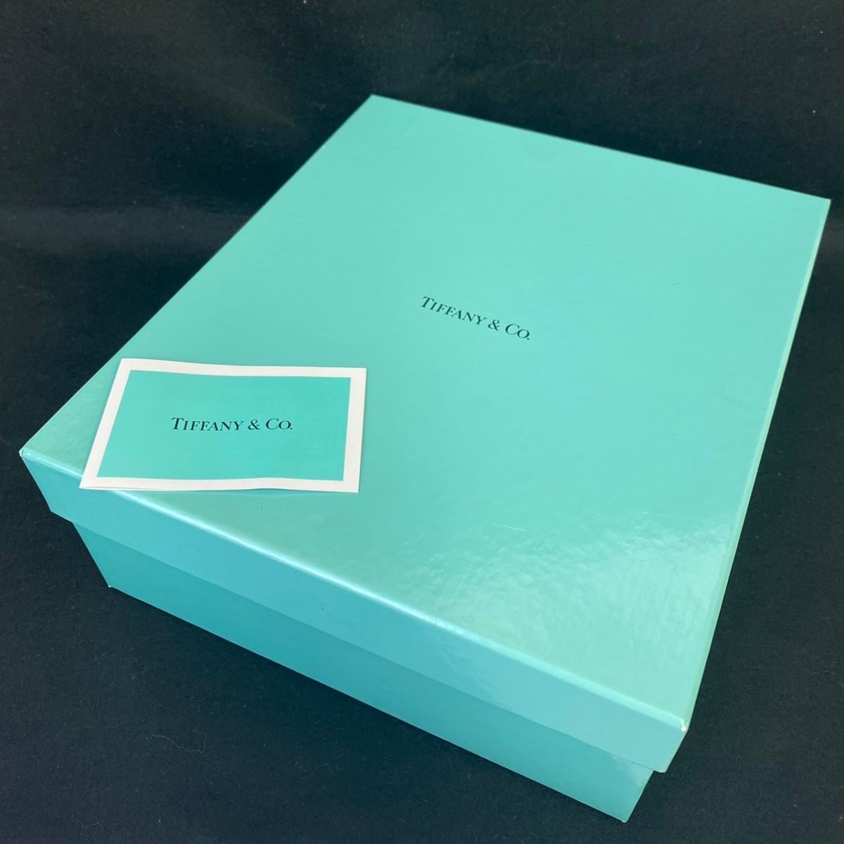 F412-O33-1416 TIFFANY&Co. ティファニー ワイングラス フローレット ペア 2客セット 洋食器 まとめ 箱付き 約口径7×高17.5cm ②_画像8