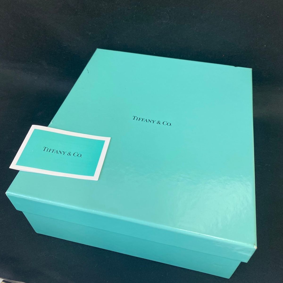 F411-C7-146 TIFFANY&Co. ティファニー シャンパングラス フローレット ペア 2客セット 洋食器 まとめ 箱付き 約口径5×高21cm ②_画像8