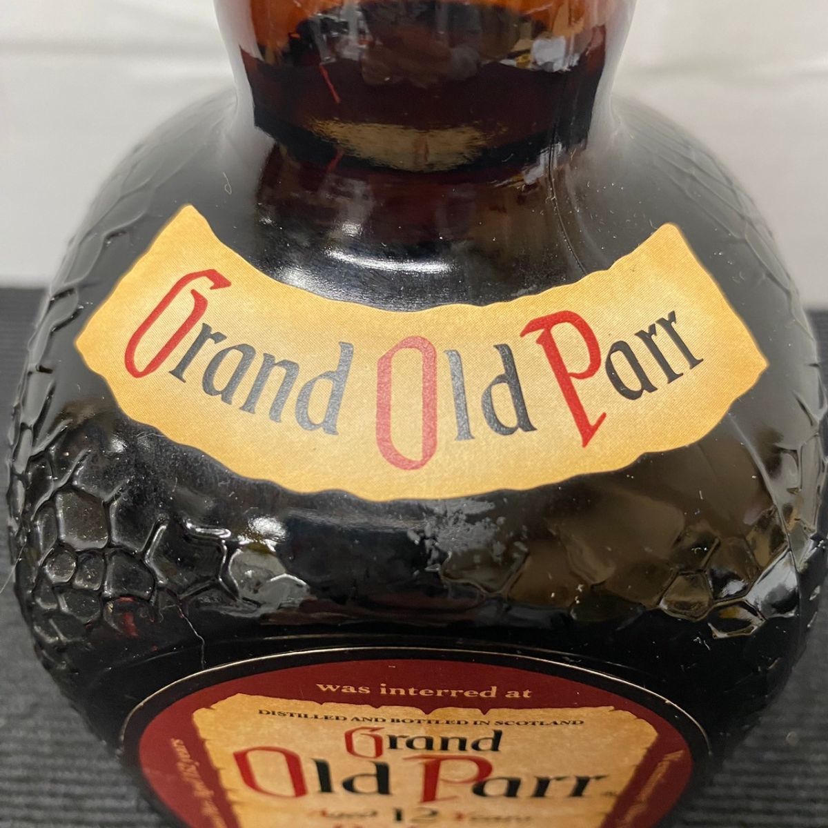 H541-C1-803 Grand Old Parr グランドオールドパー 12年 years/ウィスキー スコッチ/750ml 43% 約1221g 箱付/未開栓 ⑤_画像2