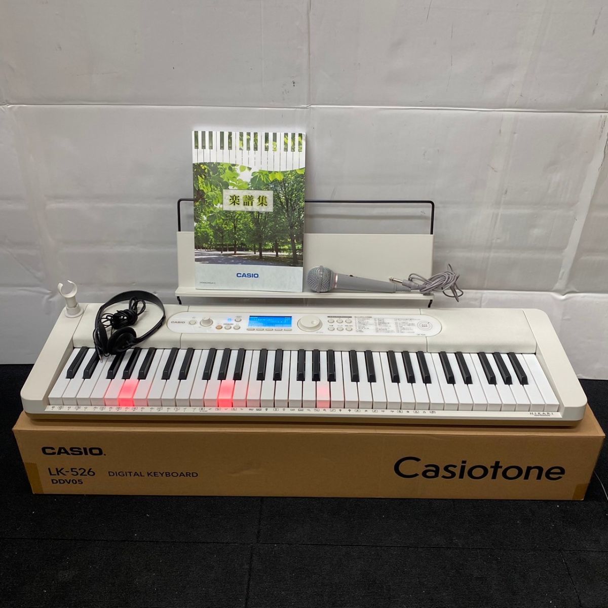 H515-O44-467 CASIO カシオ 電子キーボード Casiotone カシオトーン LK