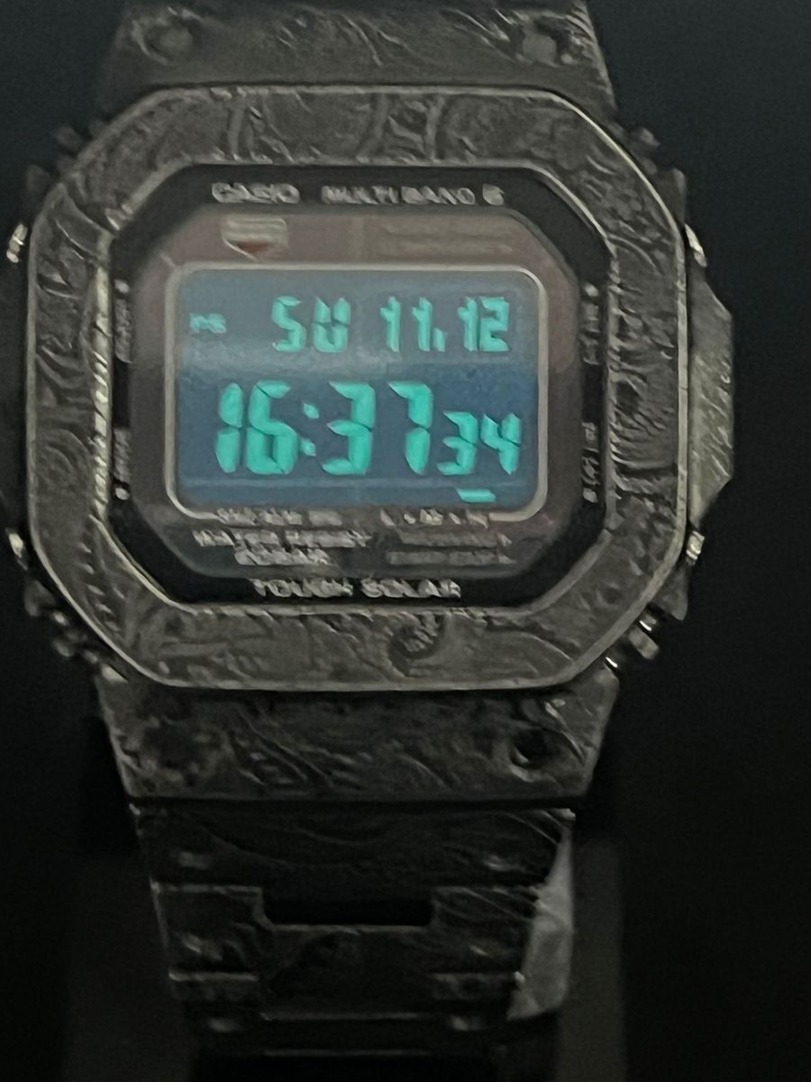 G-SHOCK GW-M5610 フルメタルカスタム ペイズリー柄極美品 電波 G-SHOCK GW-M5610 フルメタルカスタム ペイズリー柄極美品 電波