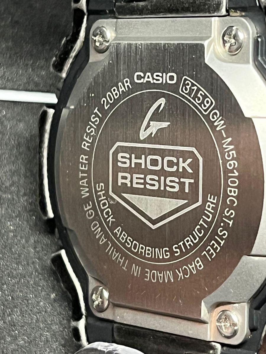 G-SHOCK GW-M5610 フルメタルカスタム ペイズリー柄極美品 電波 G-SHOCK GW-M5610 フルメタルカスタム ペイズリー柄極美品 電波
