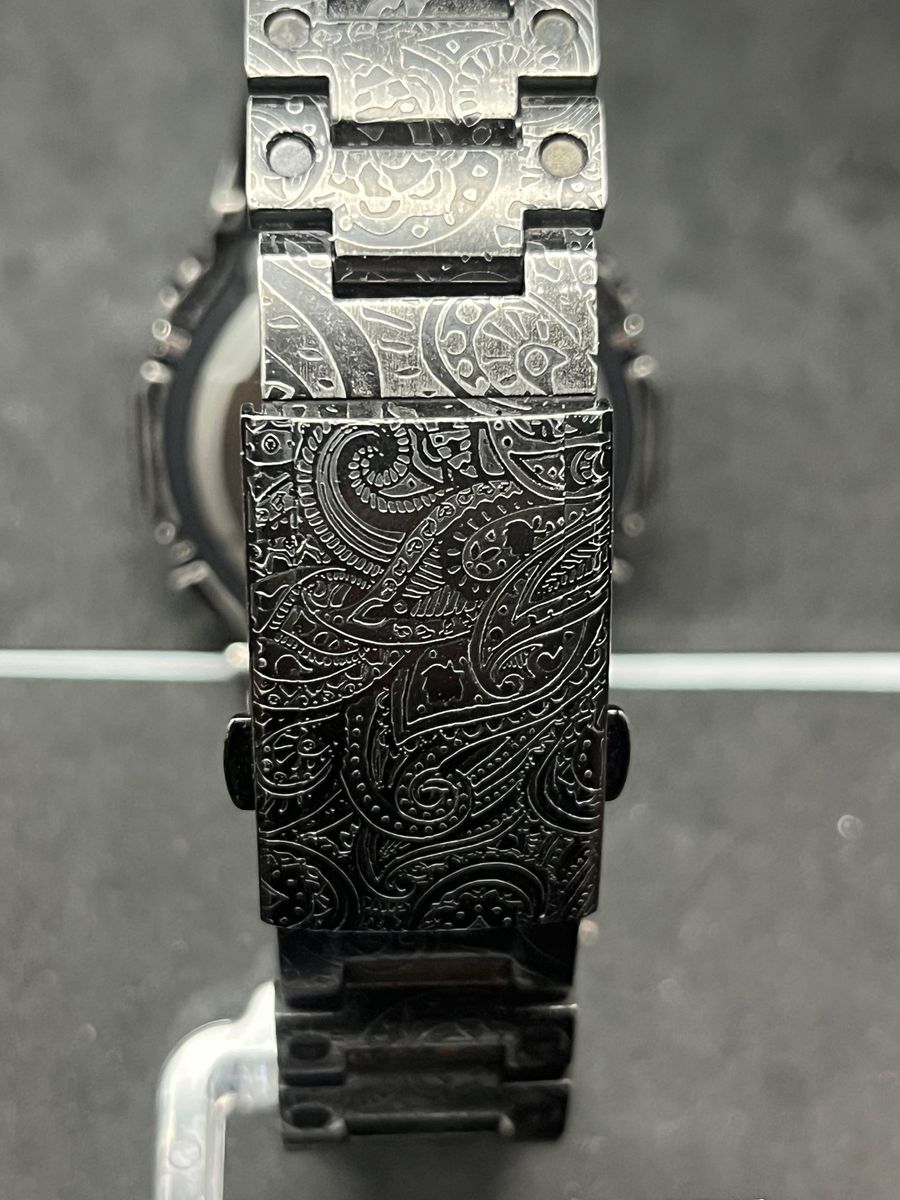 G-SHOCK GW-M5610 フルメタルカスタム ペイズリー柄極美品 電波 G-SHOCK GW-M5610 フルメタルカスタム ペイズリー柄極美品 電波
