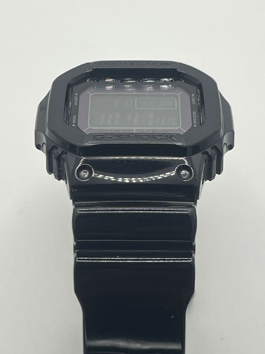 G-SHOCK GW-M5610BB 稼働美品 電波ソーラーブラック 反転液晶 