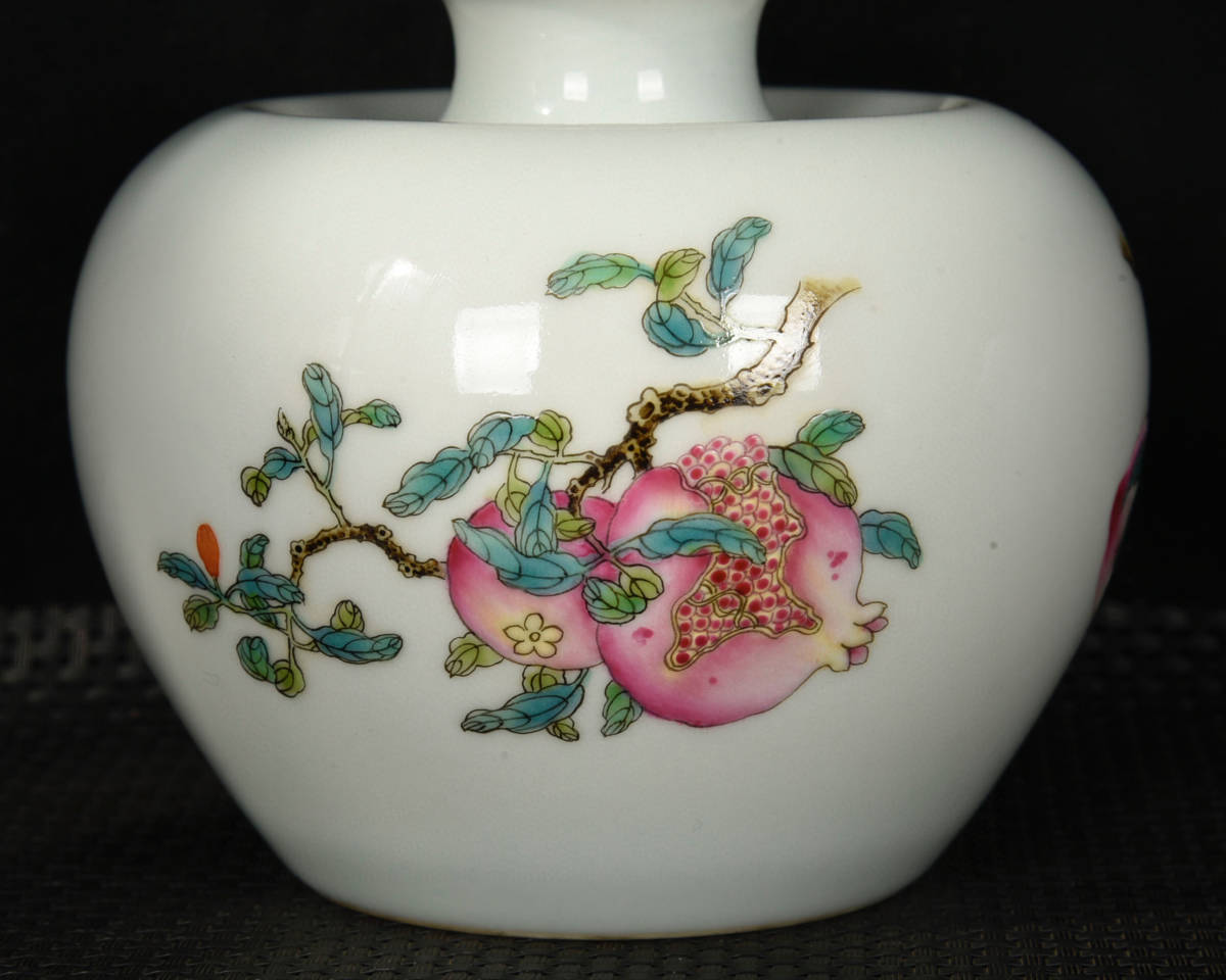 くらしを楽しむアイテム 『館蔵珍品 清 雍正年製款 古陶瓷品 琺瑯彩