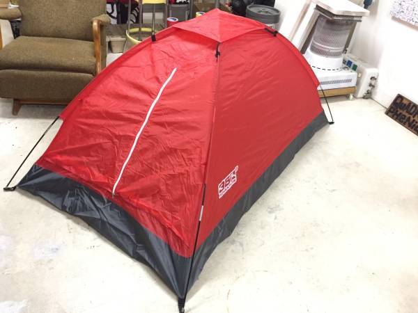 新品476正品規格超輕圓頂帳篷（紅色） 原文:新品476　 本格仕様　超軽量ドームテント(レッド）