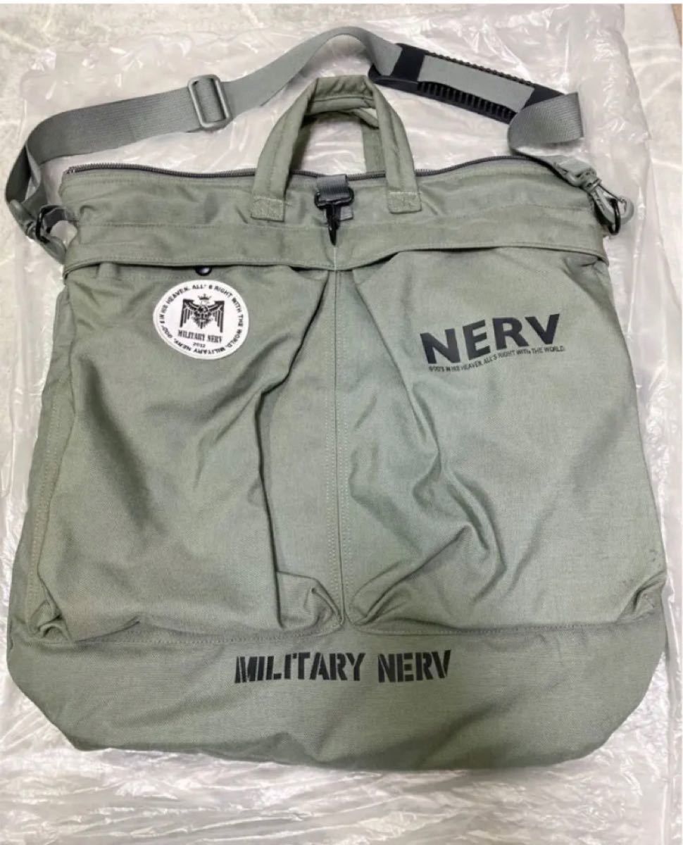 エヴァンゲリオン　カバン　バック　MILITARY NERV 完売品　Eva スーツボックス(プレゼント)