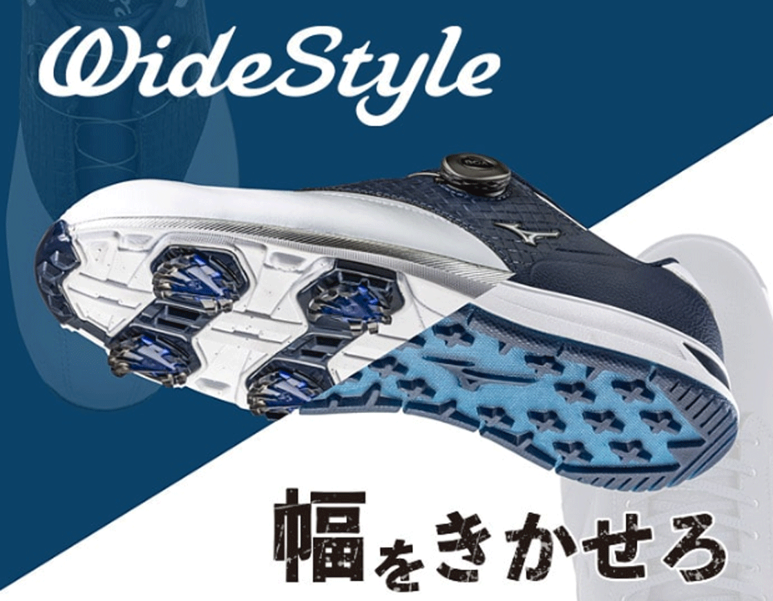 新品■ミズノ■ワイドスタイル003 ボア スパイク■51GQ2040■ブラック■25.5CM■EEEE+1E■軽量で超幅広。「4＋1E」スパイク■正規品