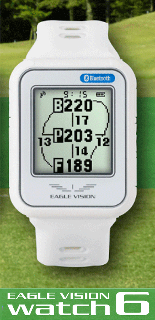 お歳暮ならオンライン 新品■イーグルビジョン■GPSナビ■WATCH6■ホワイト■EV-236■高精度《みちびきL1S》対応 長持ち連続《約12時間》駆動■正規品■ GPSナビ