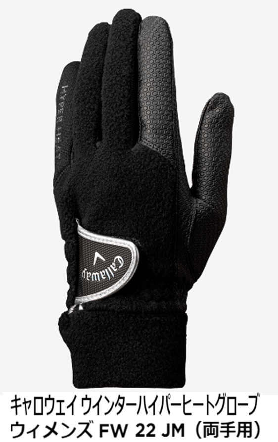  новый товар # бесплатная доставка # Callaway #wi мужской winter гипер- нагрев перчатка # обе рука для 1 комплект # черный #M:18CM~19CM# повышение температуры материалы #