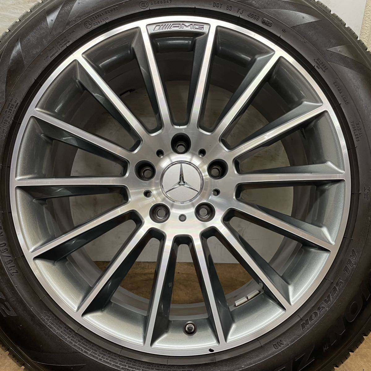 美品！ベンツ AMG Gクラス W463 G400d 純正 20インチ 8.5J +32 PCD130 5H ピレリ 275/50R20 ゲレンデ G55 G63 G65 G320 G350 G500 G550 4本_画像5