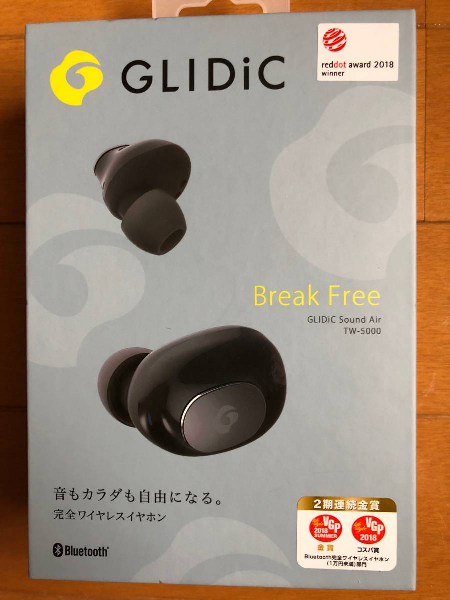 GLIDIC Sound Air藍牙無線耳機TW-5000 原文:GLIDIC Sound Air Bluetooth ワイヤレスイヤホン TW-5000