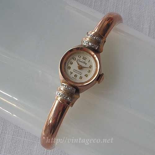V.Co, アンティーク　キャデラック　 Cadillac 　女性用　腕時計　スイス　レディースウォッチ　18110502_画像1