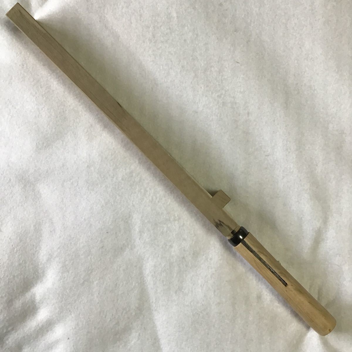 《新品 土佐打刃物》別注品・尺2寸（360mm）両刃鉈・営林署仕様・渓流釣り、マタギ 、キャンプ 、アウトドア.雑木もスパッと！_画像9