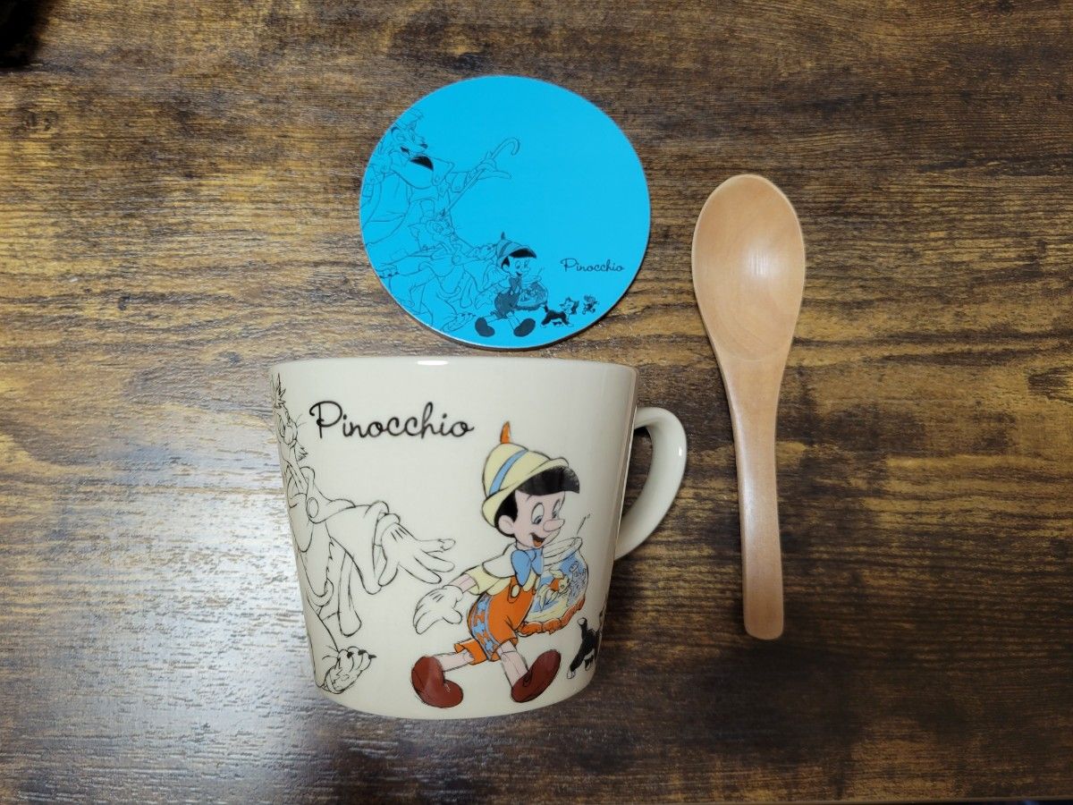 新品未使用 ピノキオ スープマグ マグカップ ディズニー