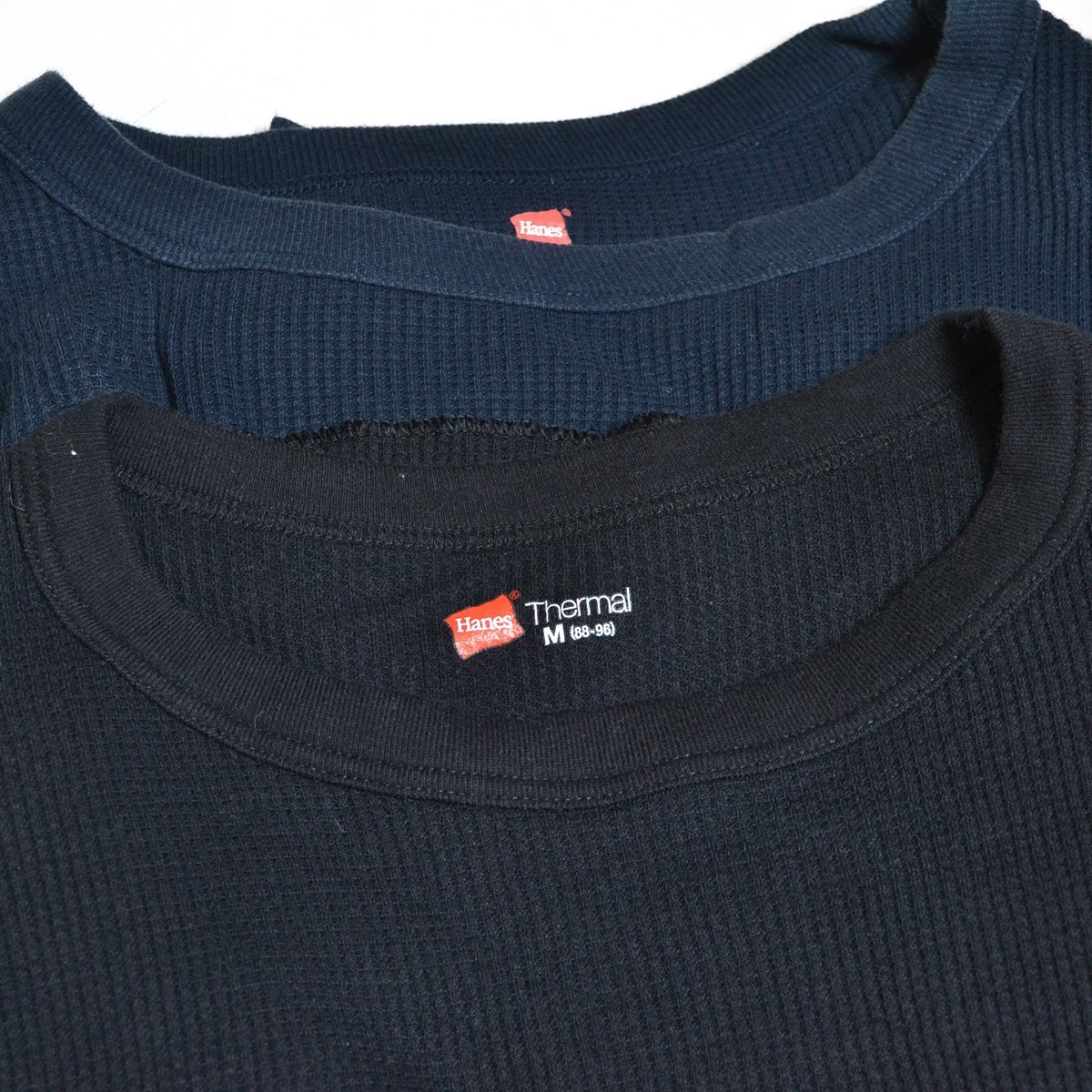 ◆492218 Hanes ヘインズ ◇長袖Tシャツ 2枚セット サーマルシャツ メンズ_画像3