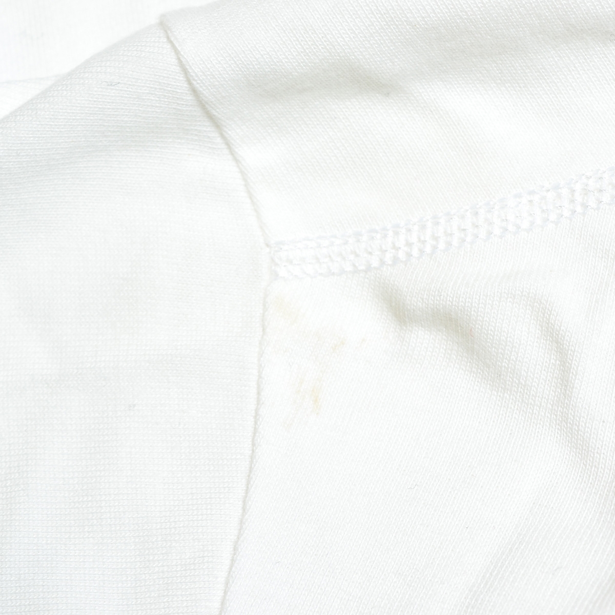 〇476716 Merz b. Schwanen メルツベーシュヴァ―ネン ○Tシャツ 半袖 トップス サイズ6 メンズ ドイツ製 ホワイト 無地_画像5