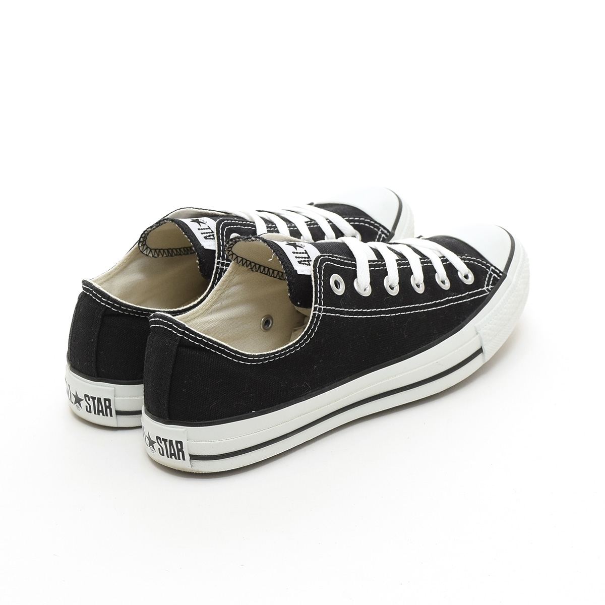 ●492850 CONVERSE コンバース ●スニーカー オールスター ALL STAR OX M9166 サイズ25.5cm メンズ ブラック_画像2