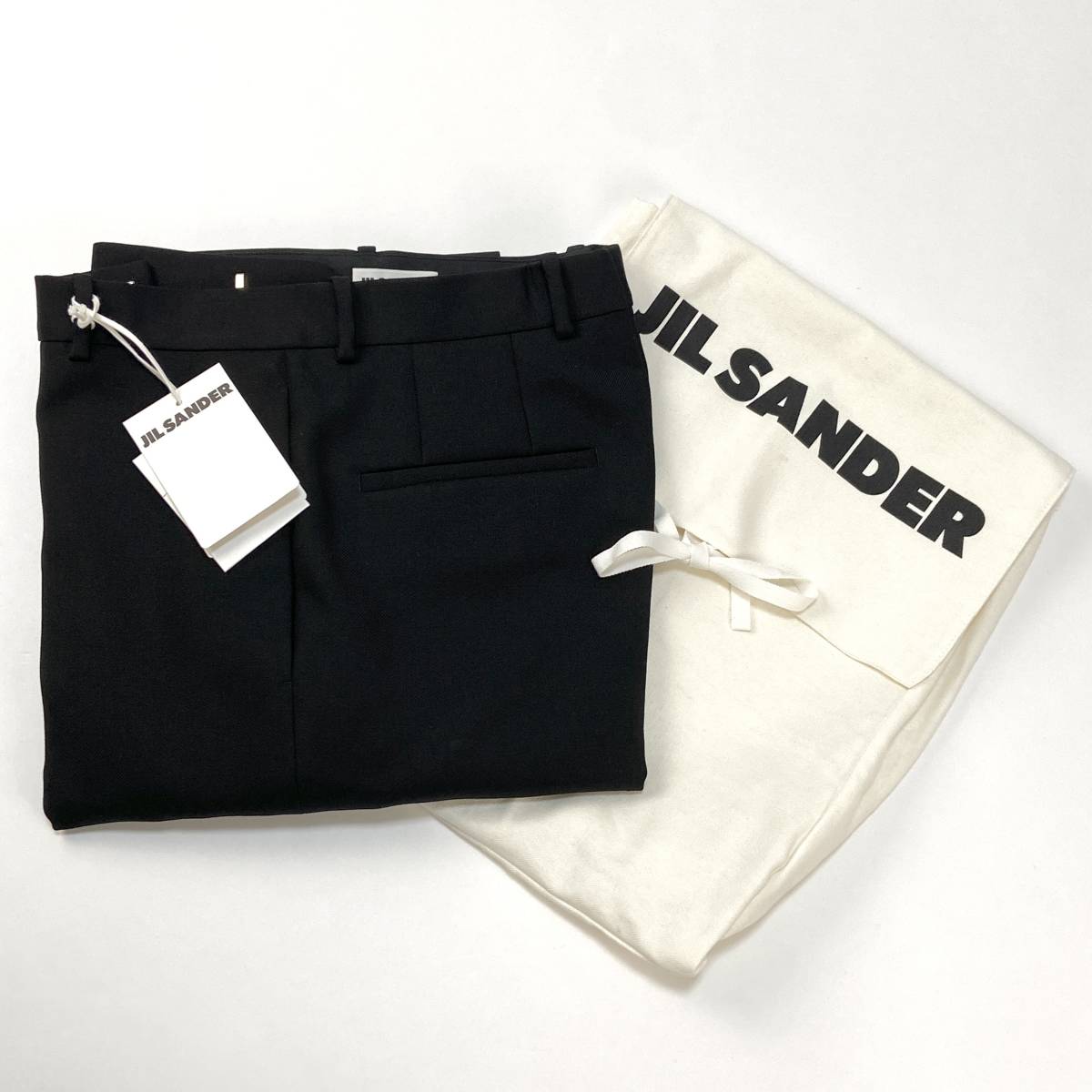 JIL SANDER ジルサンダー 21AW Zip Pocket Trousers ウール JIL SANDER ジルサンダー 21AW Zip Pocket Trousers ウール